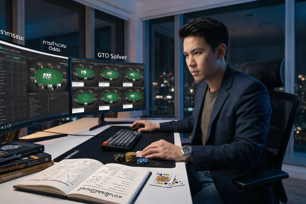 Poker Training Routine: แผนฝึกโป๊กเกอร์สำหรับผู้เล่นที่อยากพัฒนาเร็วขึ้น