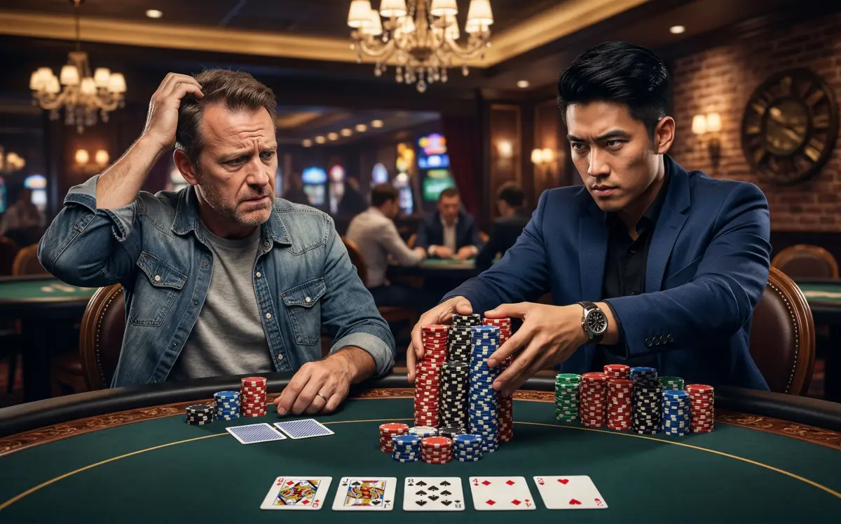 Overbet Poker: ใช้ยังไงให้กดดันคู่ต่อสู้จนหมอบ