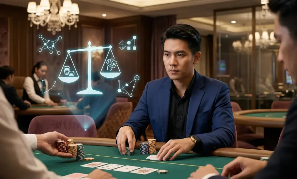 MDF Poker คืออะไร: ควรป้องกัน Bluff แค่ไหนถึงไม่เสียเปรียบ